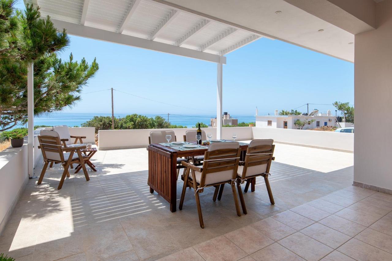 فيلا Sea View Pine House Makrýgialos المظهر الخارجي الصورة