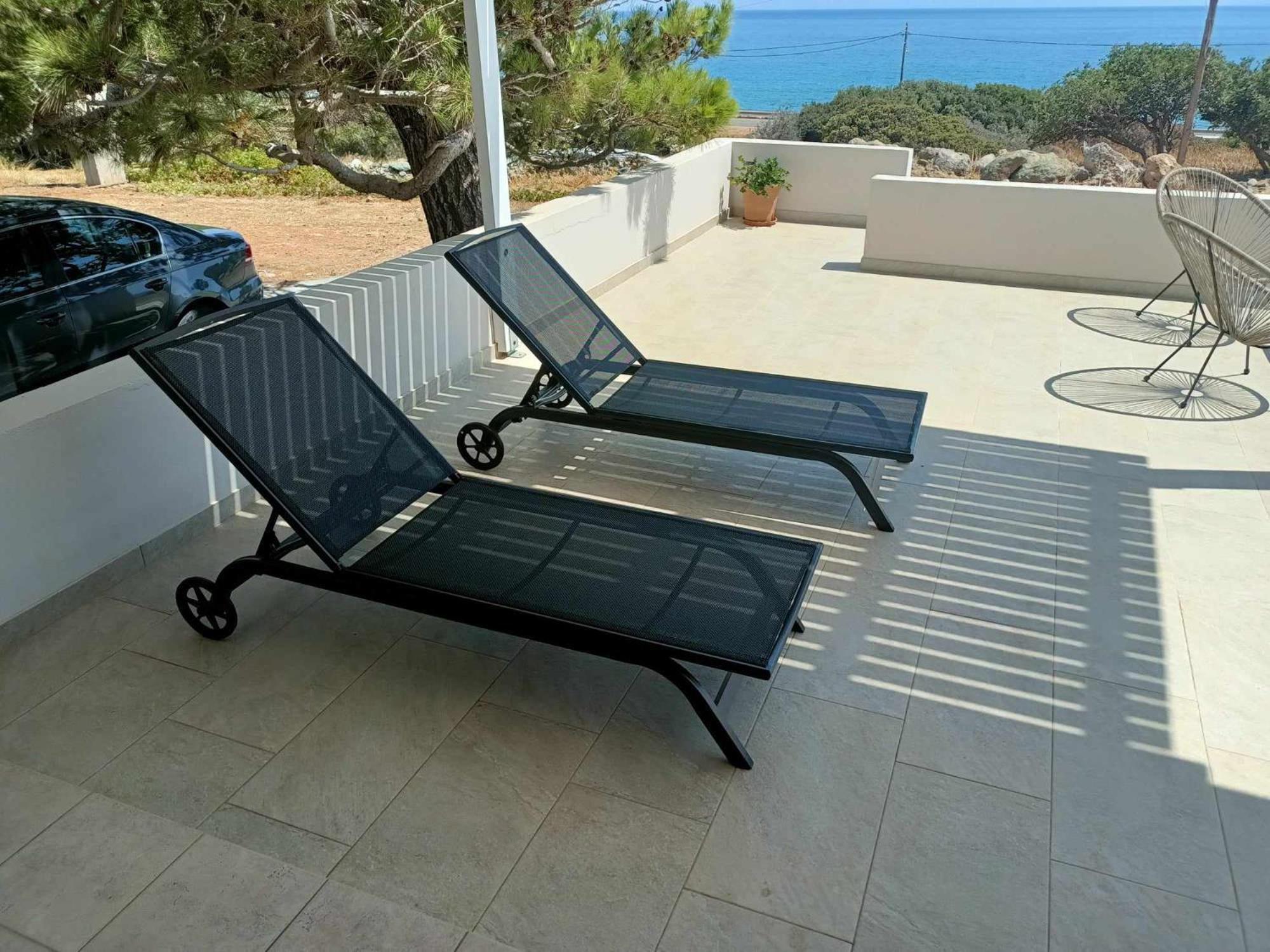 فيلا Sea View Pine House Makrýgialos المظهر الخارجي الصورة